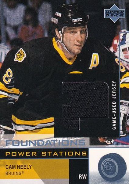 jersey karta CAM NEELY 02-03 UD Foundations Power Stations /110